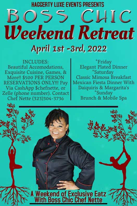 Boss Chic Weekend Retreat - April 1-3, 2022